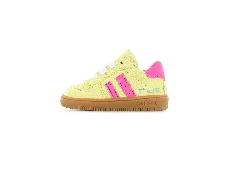Shoesme BN26S002-M Yellow/Pink Girls Trainer