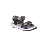 Superfit Criss Cross 1-000580-2010 Grey Sandals