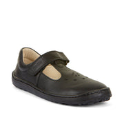 Froddo Nina T-Bar Barefoot G3130199 Black School Shoes
