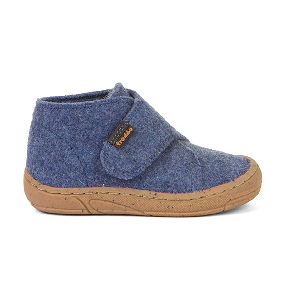 Froddo Wooly Barefoot Unisex Slipper / House Shoe  G1700343-1 Denim Blue