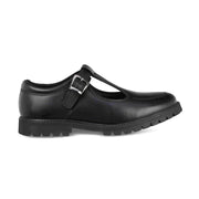 Term Emily Black Buckle School Shoe