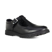 Term Emily Black Buckle School Shoe