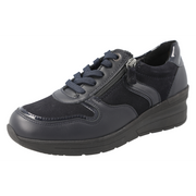 DB Shoes Fleet 77191N Navy Leather / Suede Ladies Shoe 6V