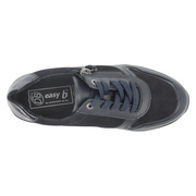 DB Shoes Fleet 77191N Navy Leather / Suede Ladies Shoe 6V