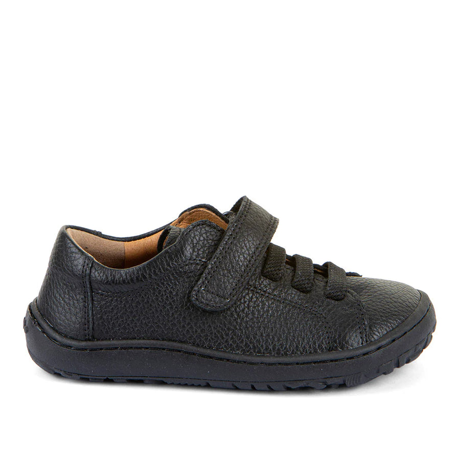 Froddo Barefoot Elastic G3130285-6 Black School Shoes