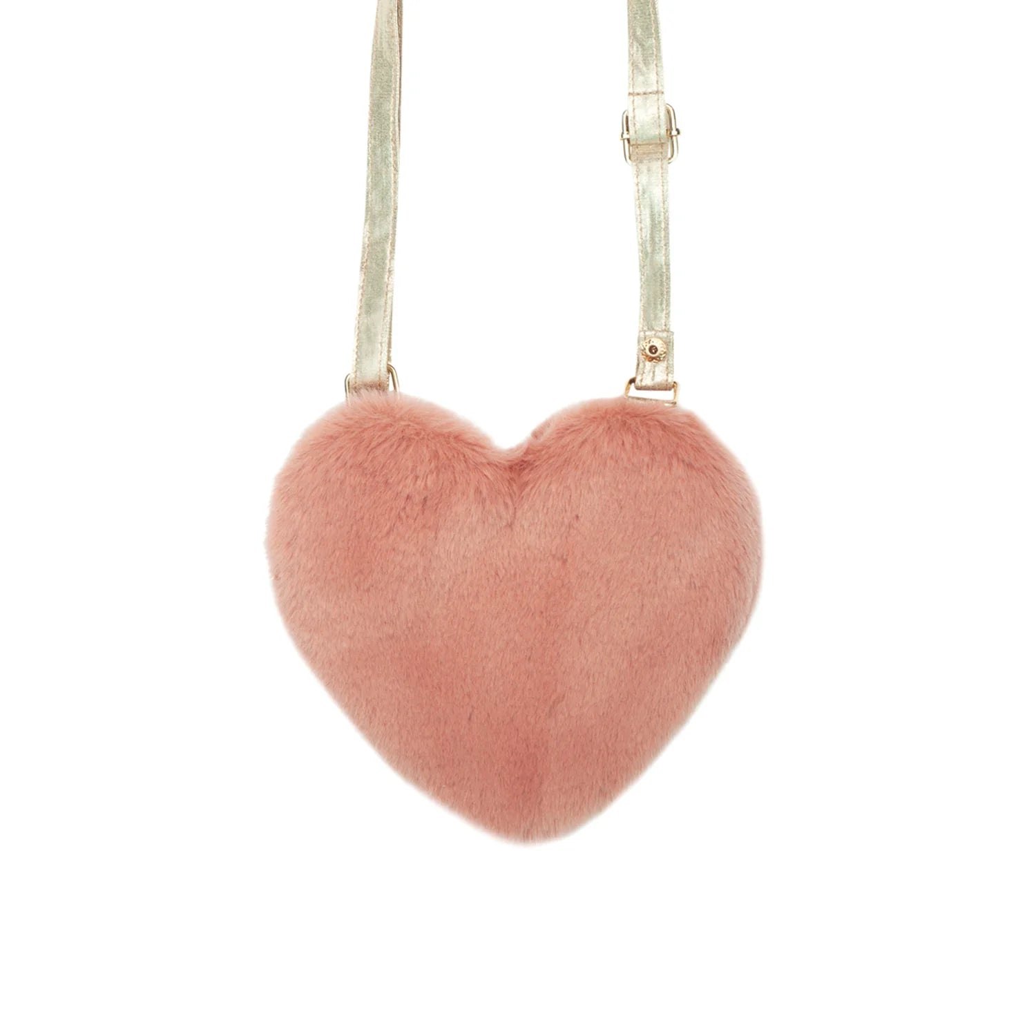 Rockahula Rockahula Kids Fluffy Heart Bag G2210P Kids Accessories