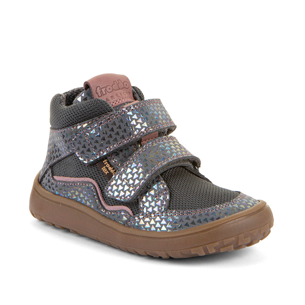 Froddo G3110266-31 Barefoot Waterproof Girls Aqua Shimmer Boot
