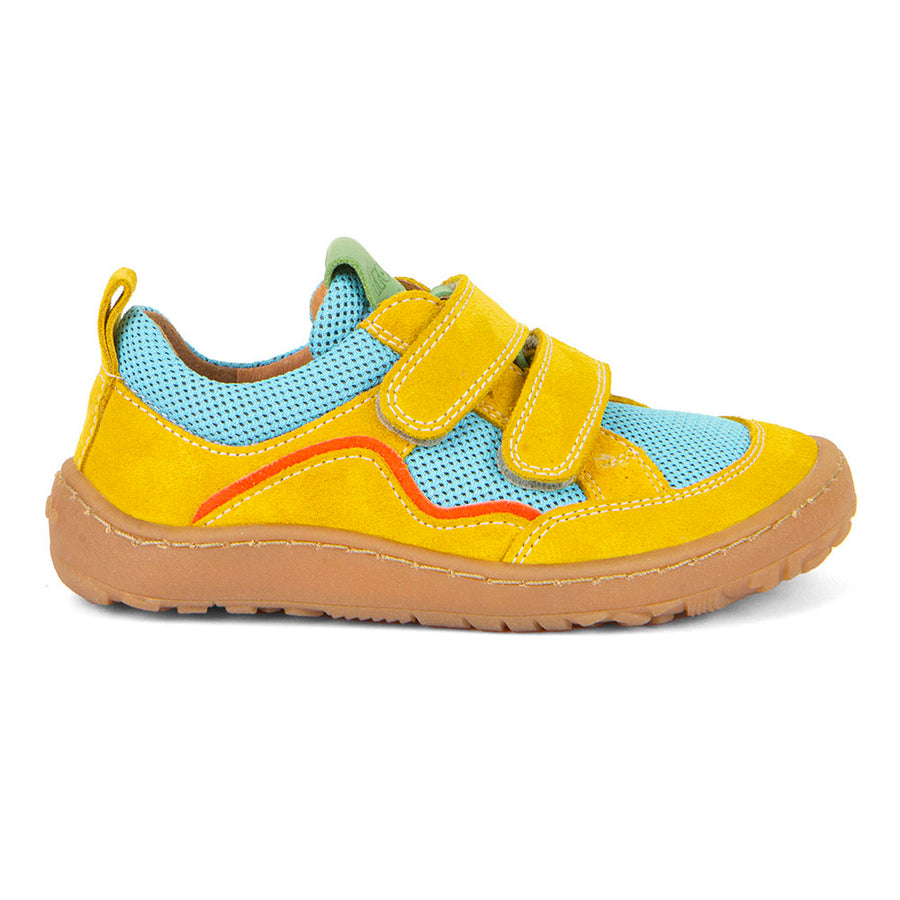 Froddo Barefoot Base G3130246-19 Yellow Blue Boys Trainers