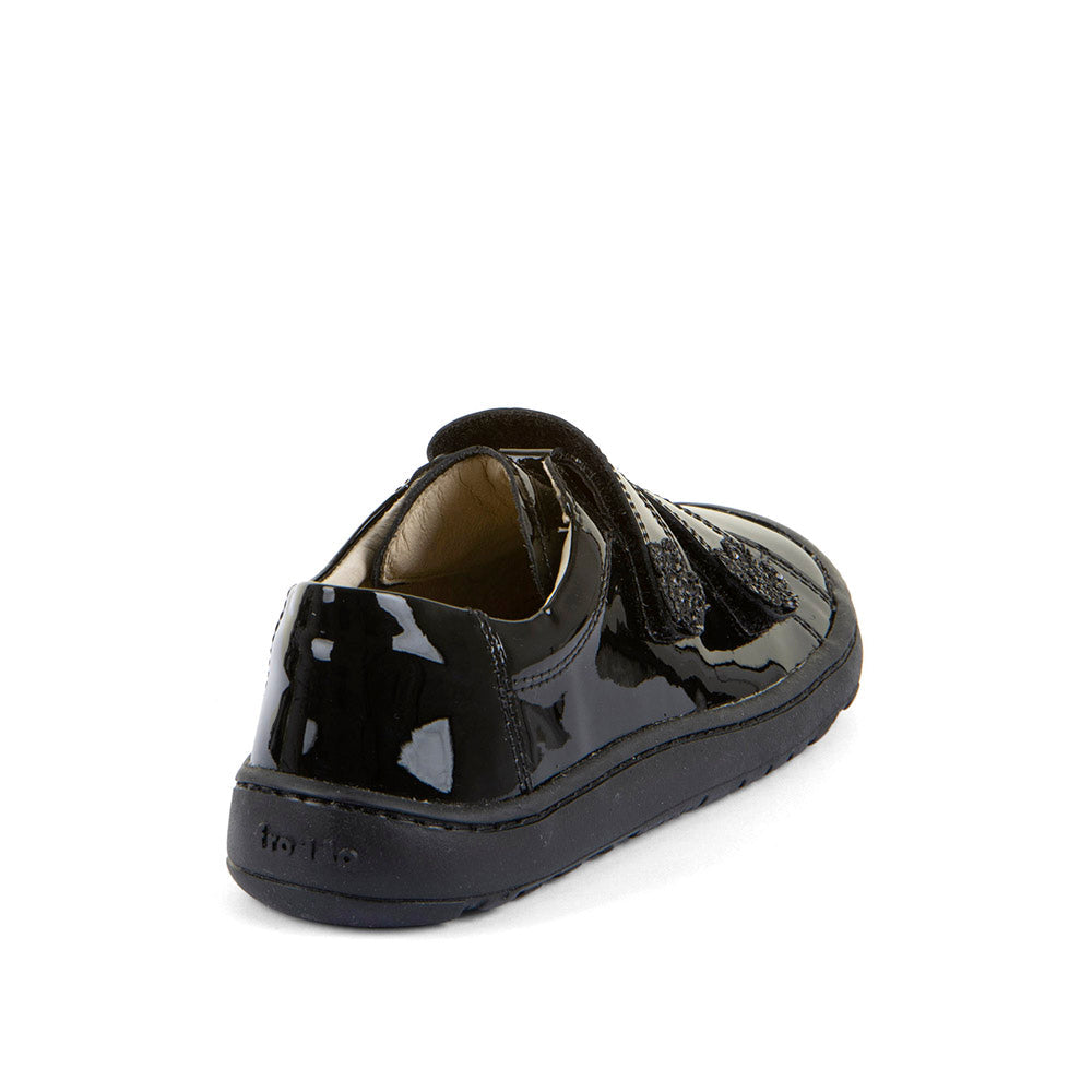 Froddo Froddo Alexandra Barefoot G3130300 Black Patent School Shoes Black Unisex