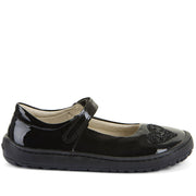 Froddo Nina H Barefoot G3140191-1 Black Patent School Shoes