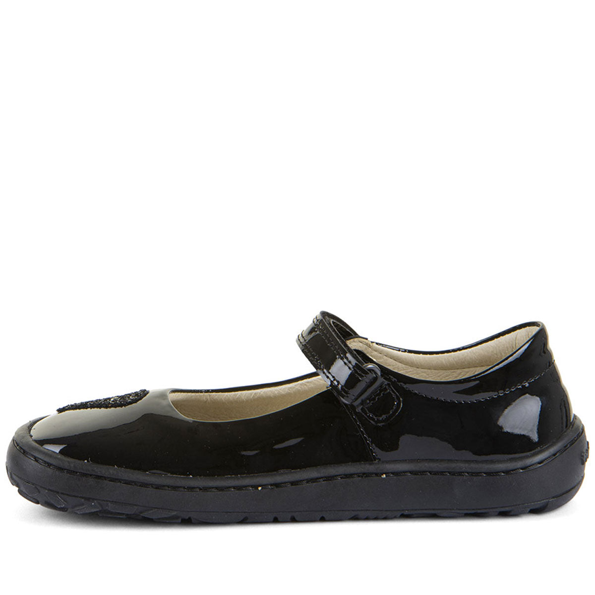 Froddo Froddo Nina H Barefoot G3140191-1 Black Patent School Shoes Black Girls