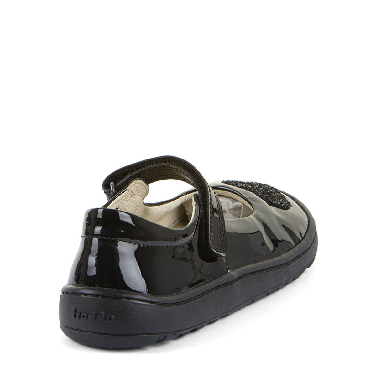 Froddo Froddo Nina H Barefoot G3140191-1 Black Patent School Shoes Black Girls