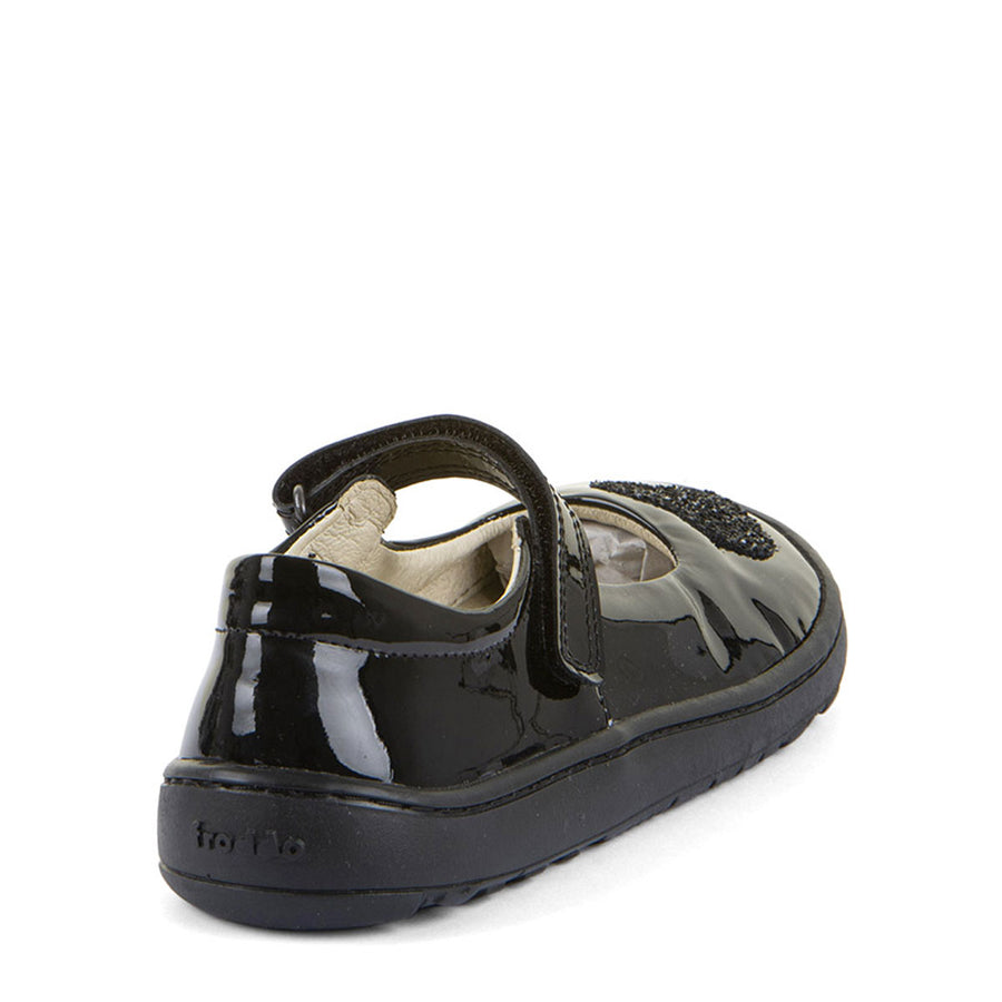 Froddo Nina H Barefoot G3140191-1 Black Patent School Shoes