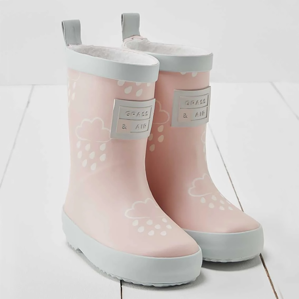 Grass & Air Grass & Air Mini Adventure Boots w/bag GA300 Navy Unisex