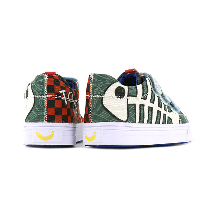 Shoesme Go Banana's Fishbone Canvas Shoes
