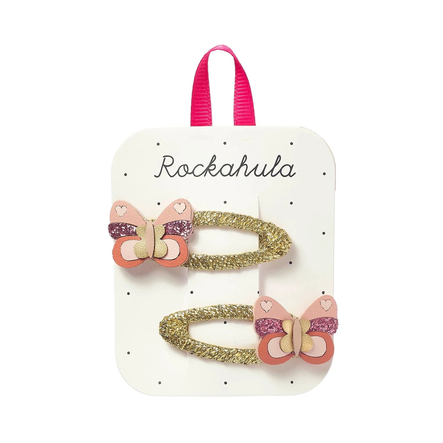 Rockahula Rockahula  Kids Patchwork Butterfly Clips H2427P Kids Accessories