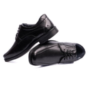 Hush Puppies Brandon 30775-52585 Black School Shoes