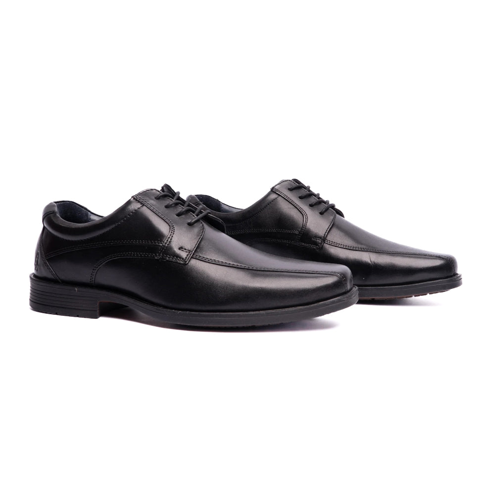 Hush Puppies Brandon 30775-52585 Black School Shoes