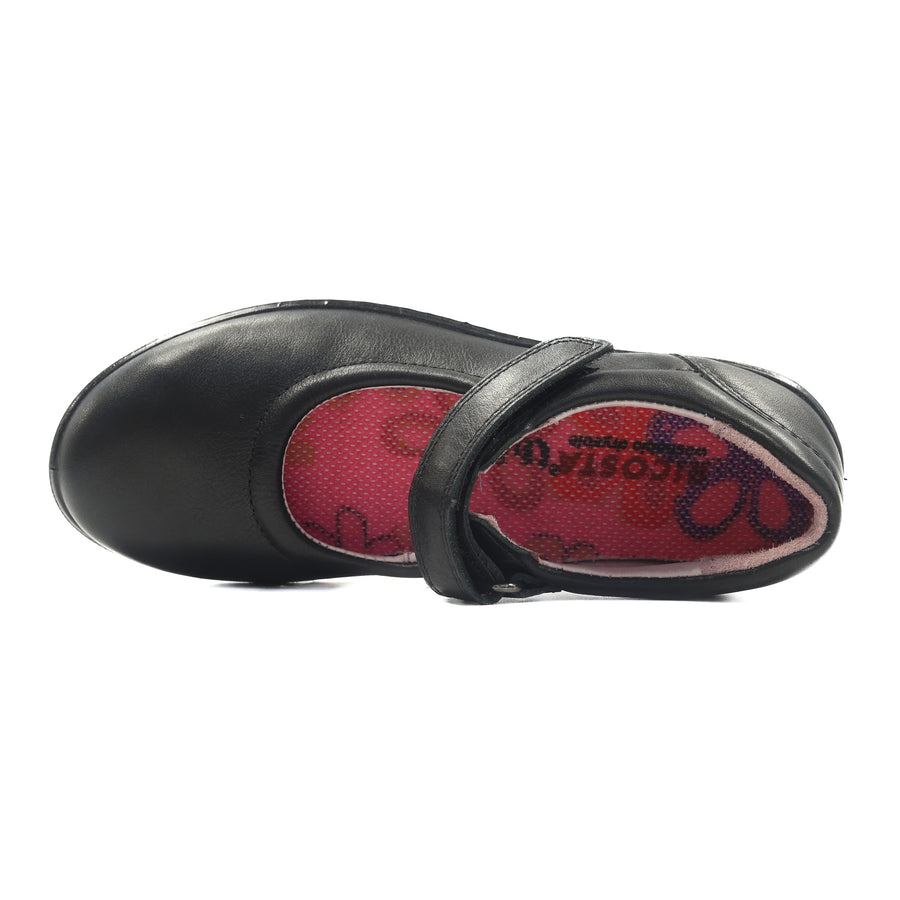Ricosta Beth M 50 8500102/090 Black School Shoes