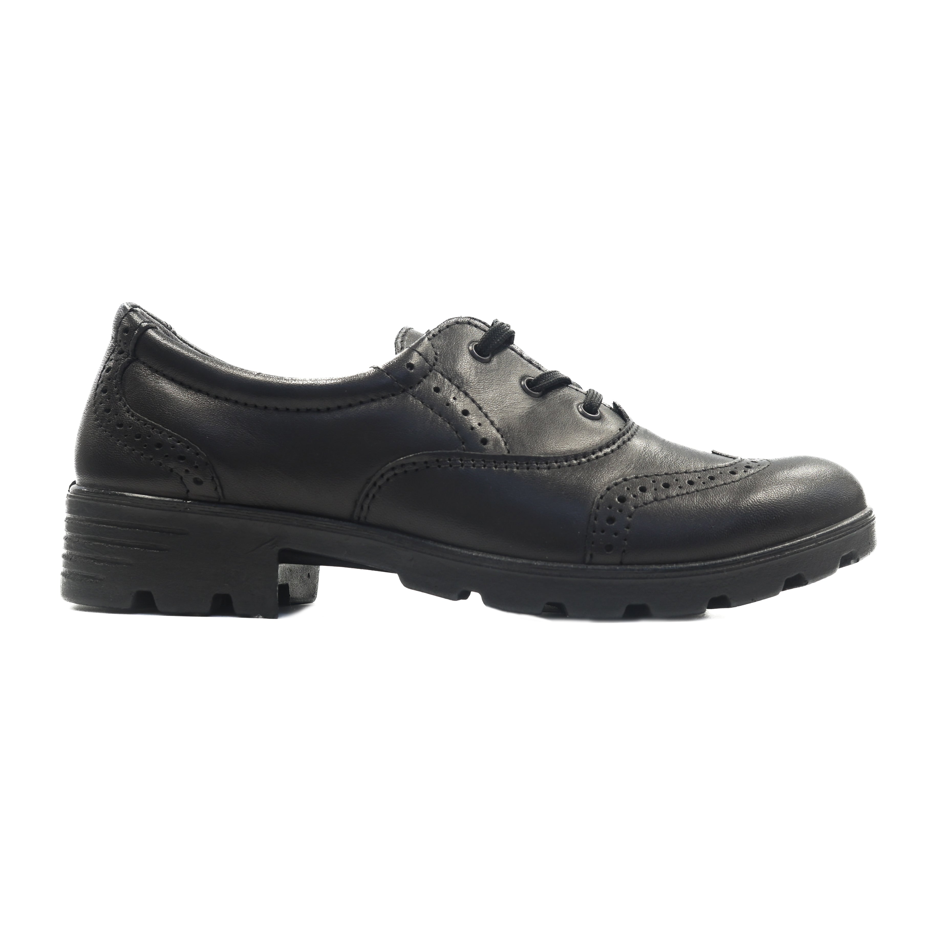 Ricosta Lucy 50 7200302/090 Black Leather School Shoes