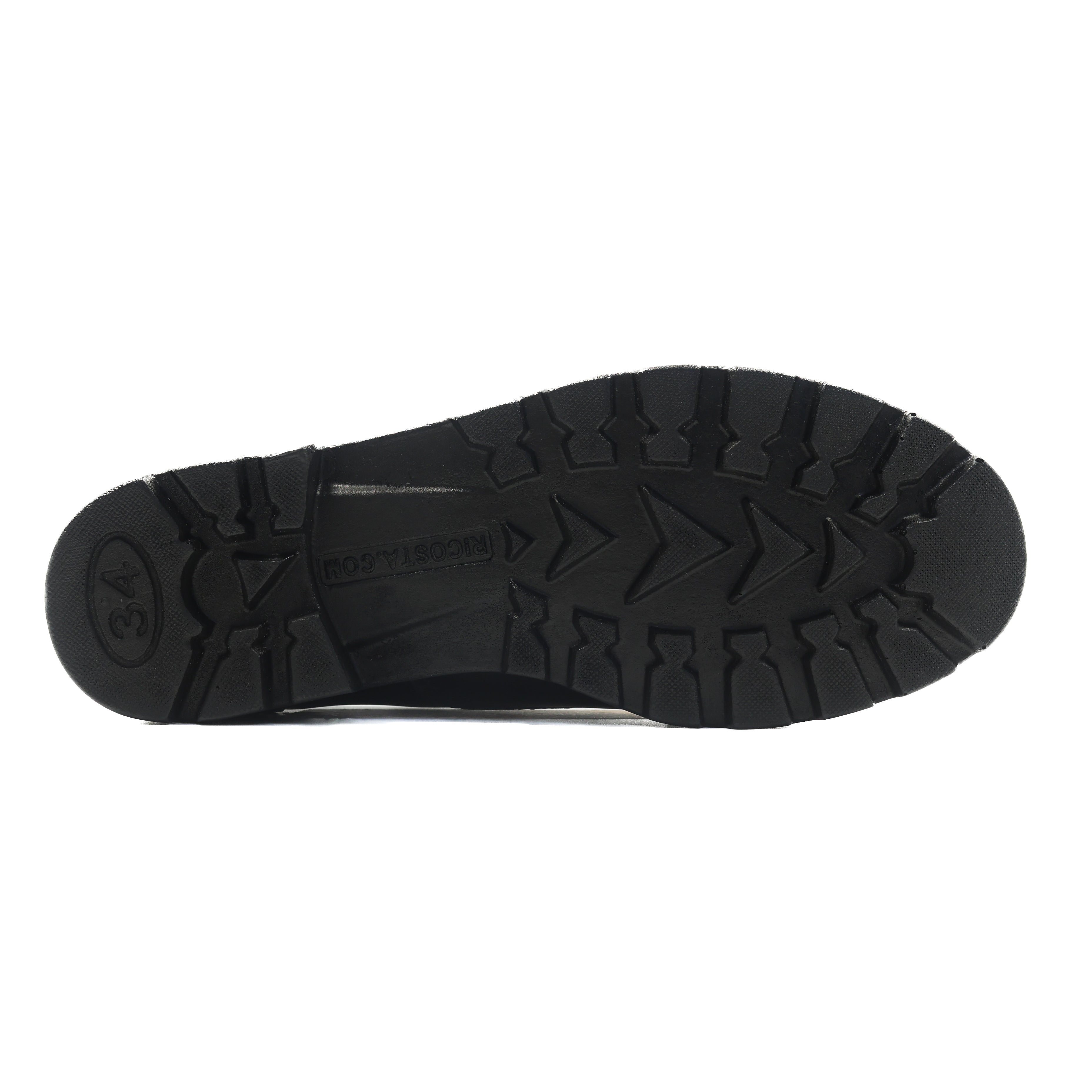 Ricosta Ricosta Lucy 50 7200302/090 Black Leather School Shoes Black Girls