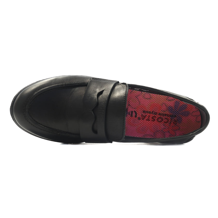 Ricosta Janet 7226300/090 Black School Shoes