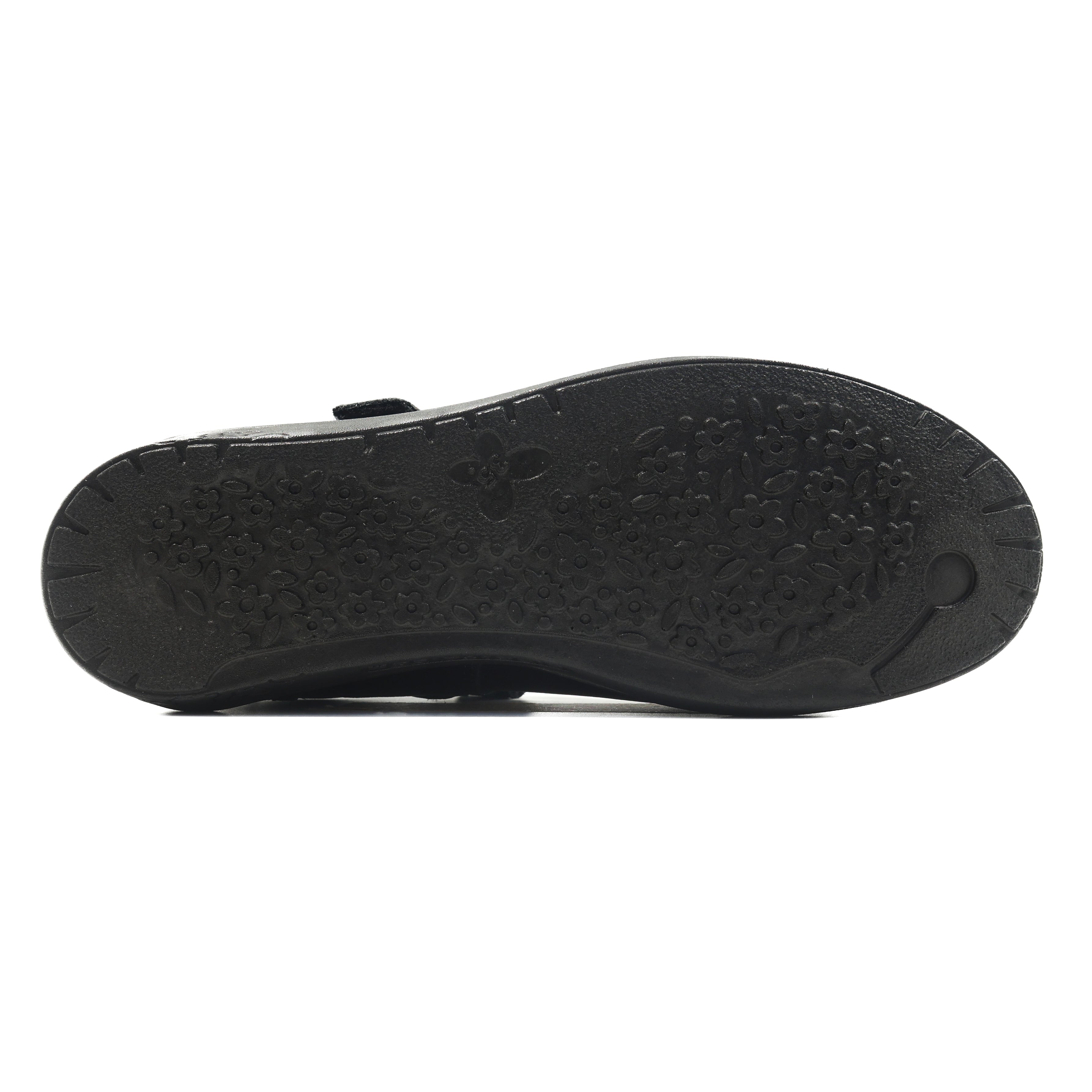 Ricosta Ricosta Leona 50 8600602/090 Black Leather School Shoes Medium Black Girls