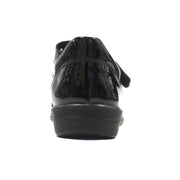 Ricosta Beryl 50 8500402/093 Black Patent School Shoes Medium