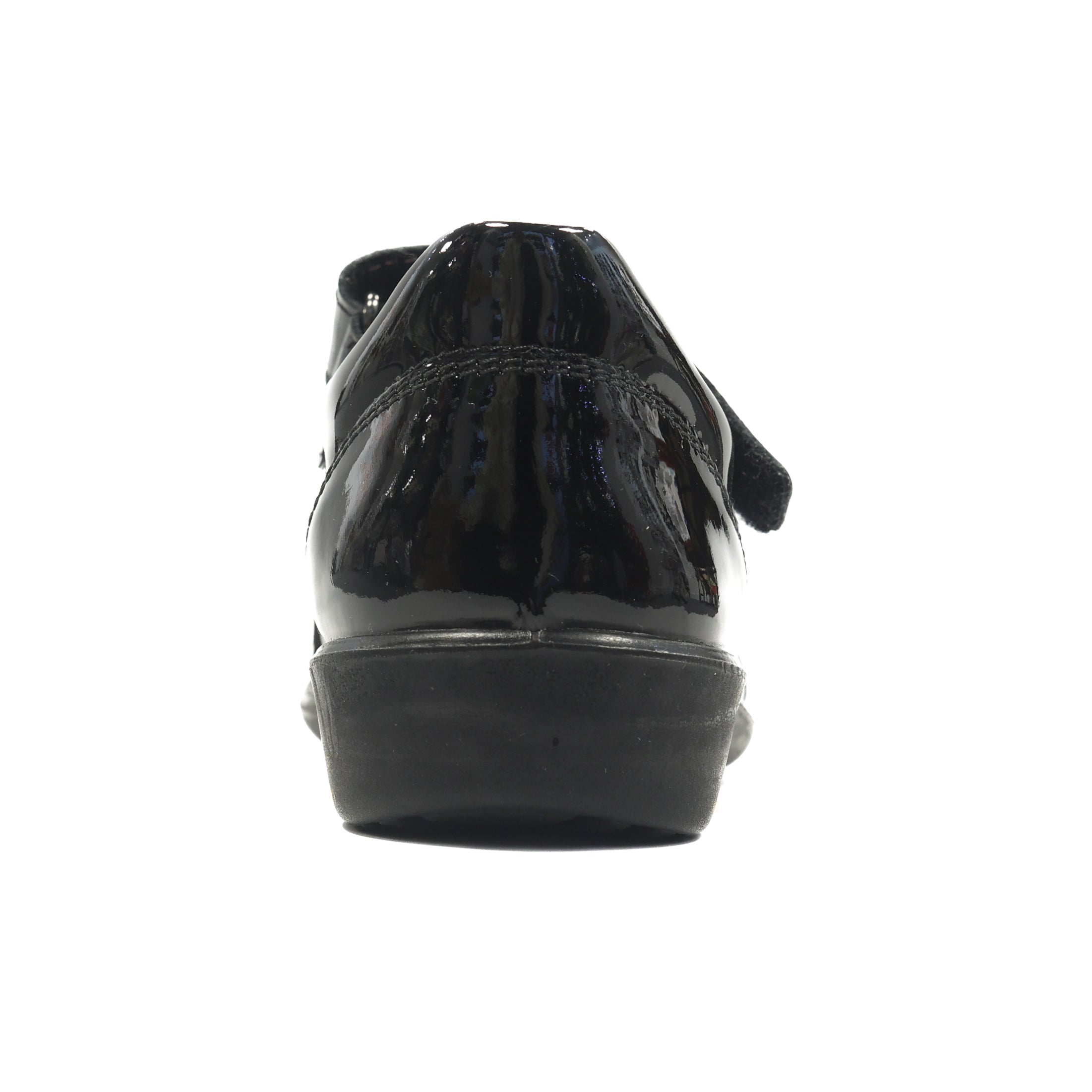 Ricosta Ricosta Beryl 50 8500402/093 Black Patent School Shoes Medium Black Girls