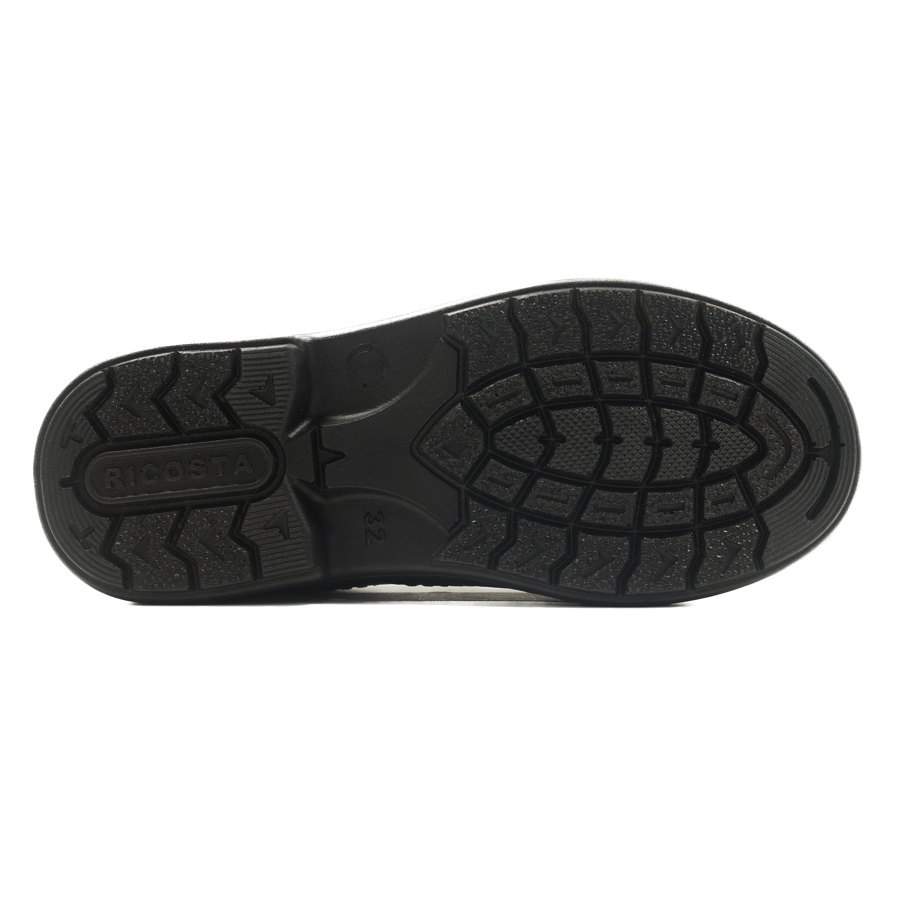 Ricosta Ricosta William Wide 50 4100103/090 Black School Shoes Black Boys