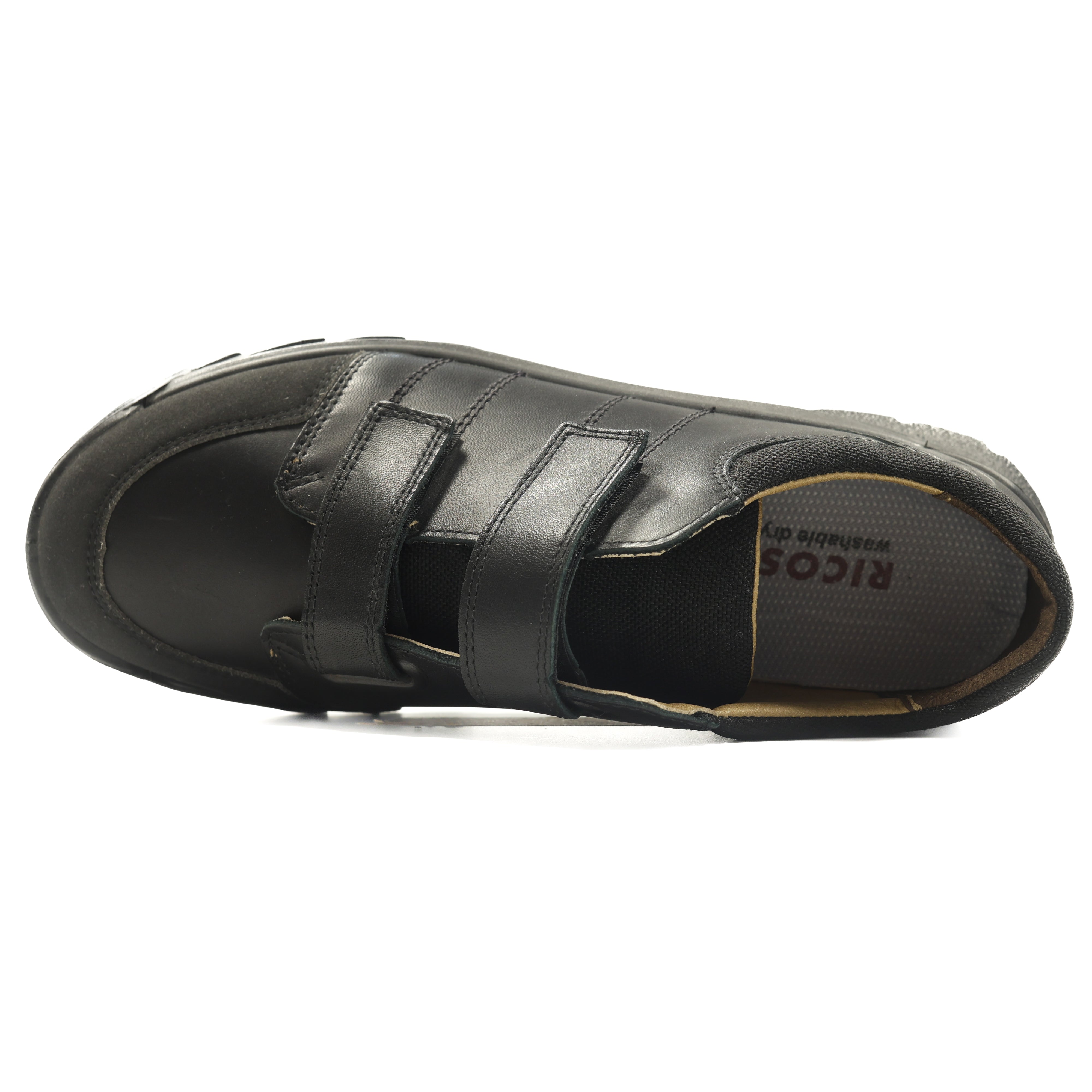 Ricosta Ricosta Johno 50 4700103/090 Wide Black School Shoes Black Boys