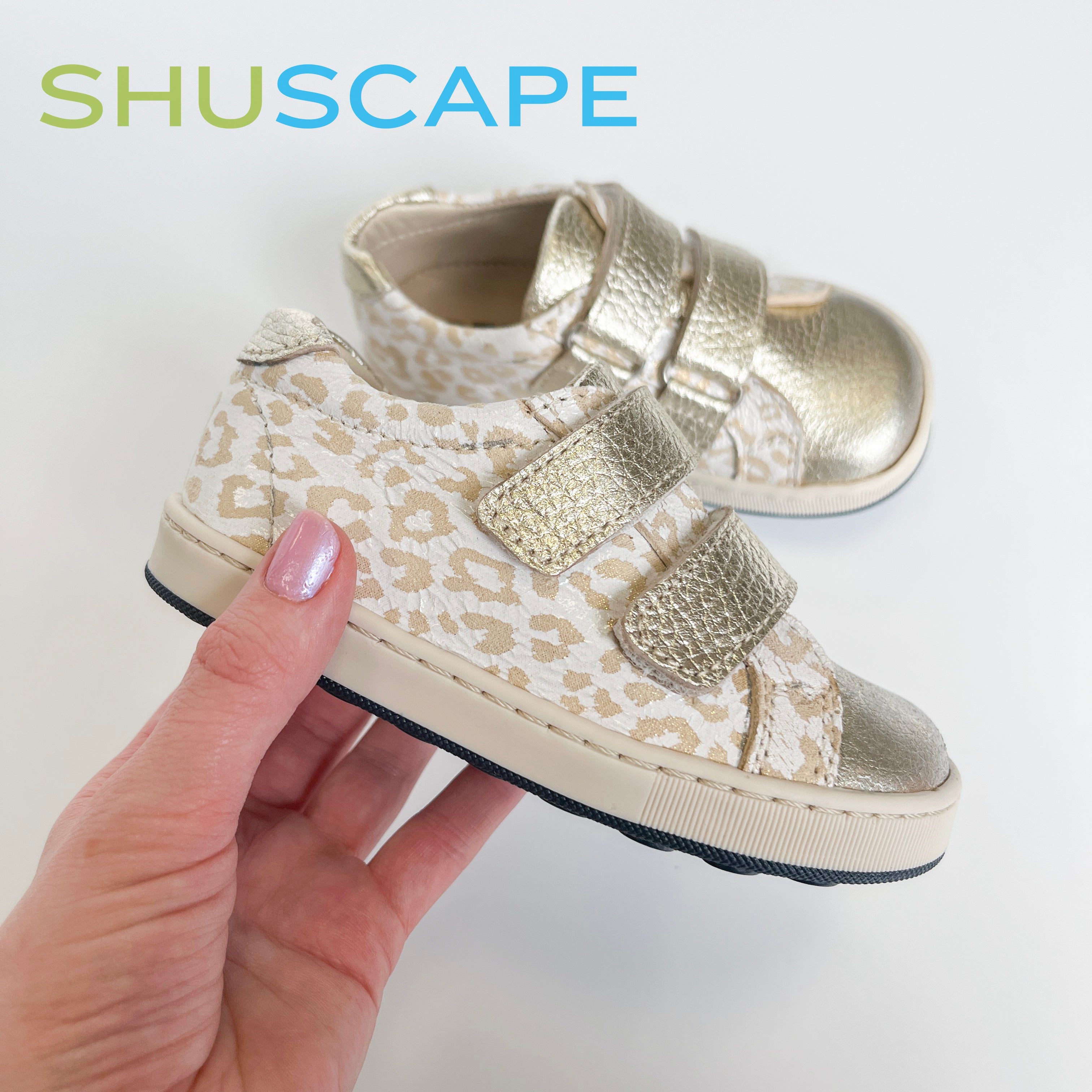 Petasil Petasil Todd 2 20929-124.565.12 Ice Gold/Leopard Shoes Ice Gold / Leopard Girls