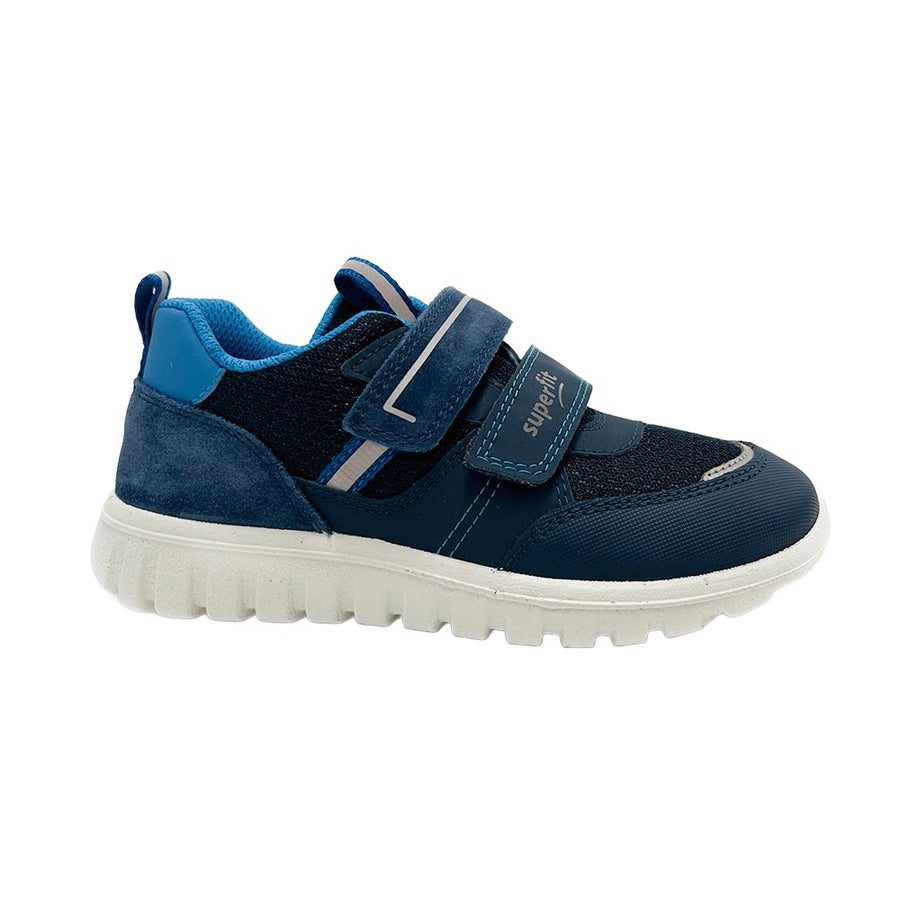 Superfit Sport7 Mini 1-006203-8040 Boys Blue Turquoise Trainers