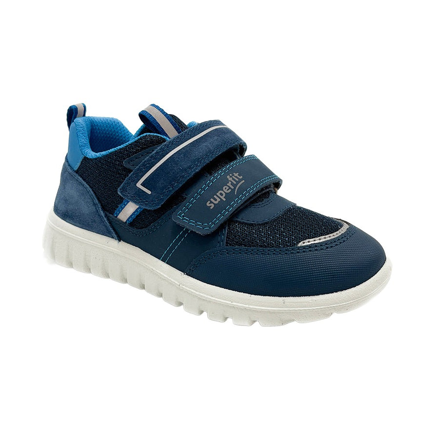 Superfit Sport7 Mini 1-006203-8040 Boys Blue Turquoise Trainers