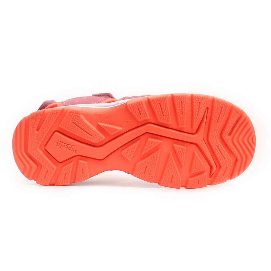 Superfit Tornado 009207-5500 Pink Orange Girls Sandals