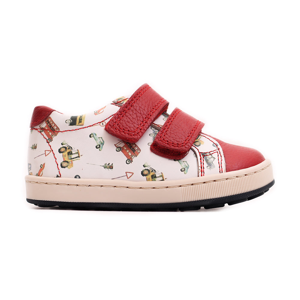 Petasil Petasil Todd 2 20929-124.338.04 Red Savana/Traffic Print Shoes Red Savana / Traffic Print Boys