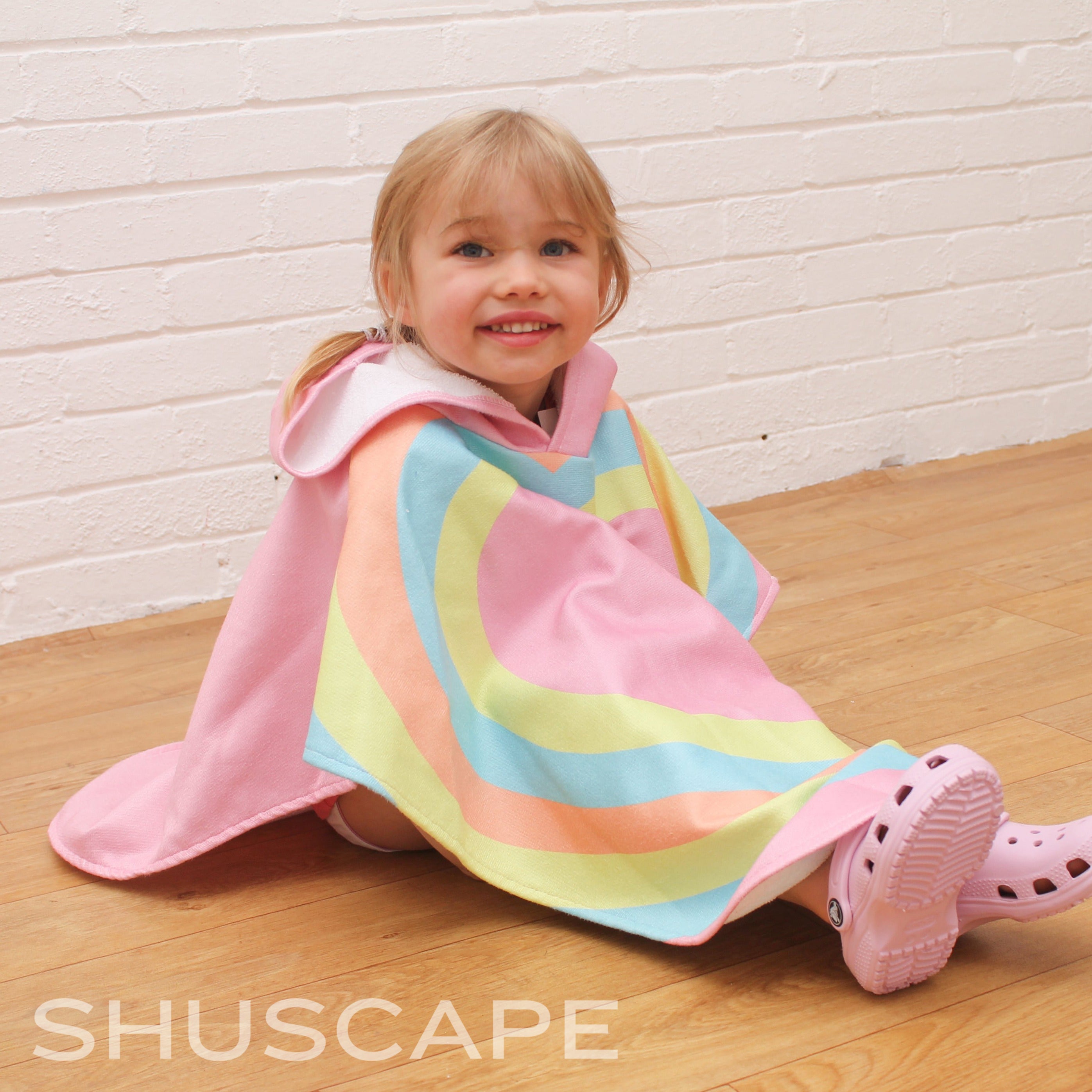 Slipfree Slipfree SHIV Swim Poncho Fp2412000005 Rainbow Girls