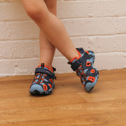 Geox J Borealis B. C J450RC 014BU C0573 Lt Blue/Orange Sandals