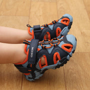 Geox J Borealis B. C J450RC 014BU C0573 Lt Blue/Orange Sandals
