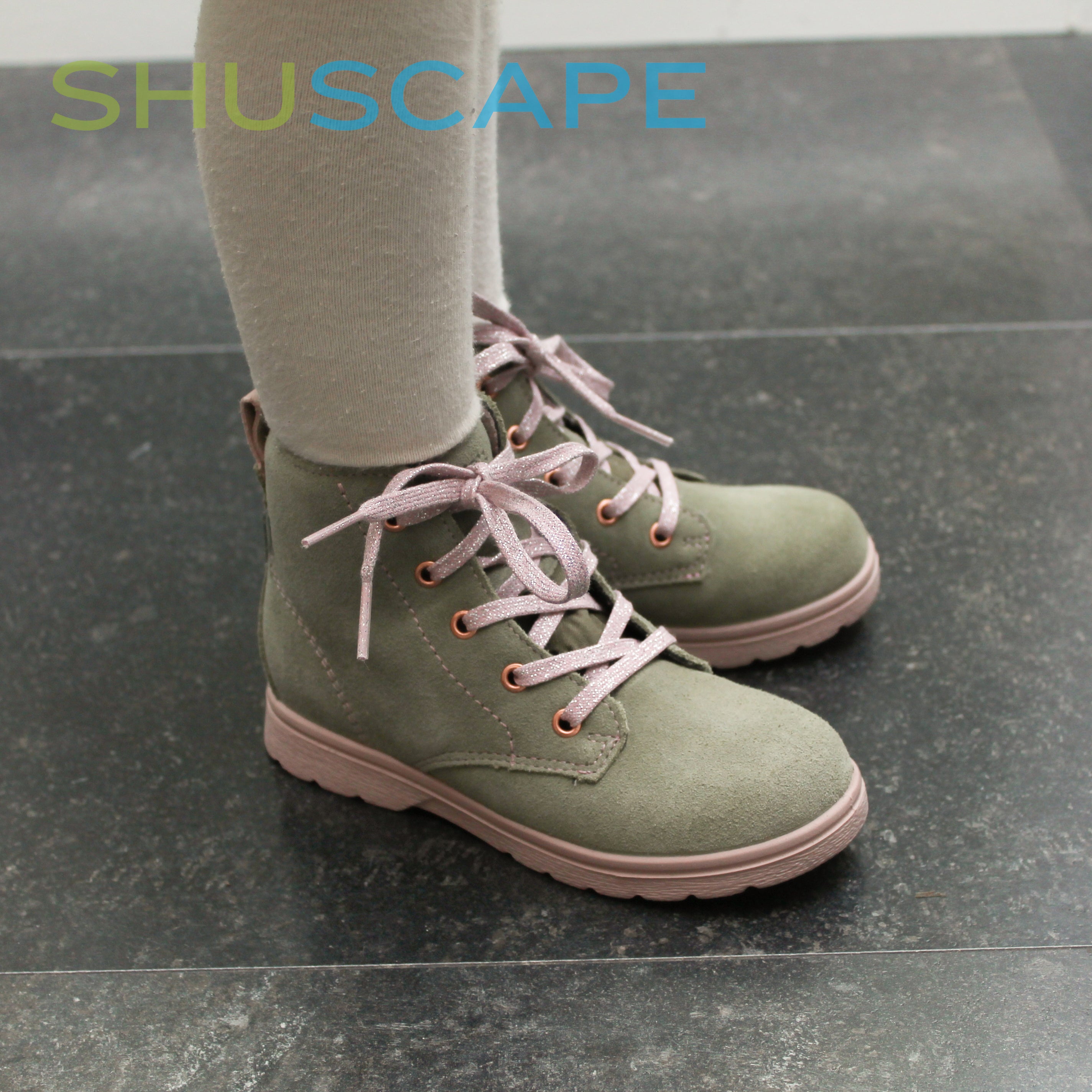 Ricosta Ricosta Ilvy 50 2500102/530 Girls Eucalyptus Waterproof Boot Eukalyptus Girls