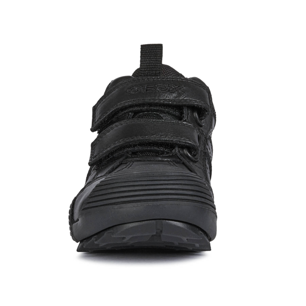 Geox J Savage A J0424A 00043 Black School Shoes