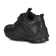 Geox J Savage A J0424A 00043 Black School Shoes