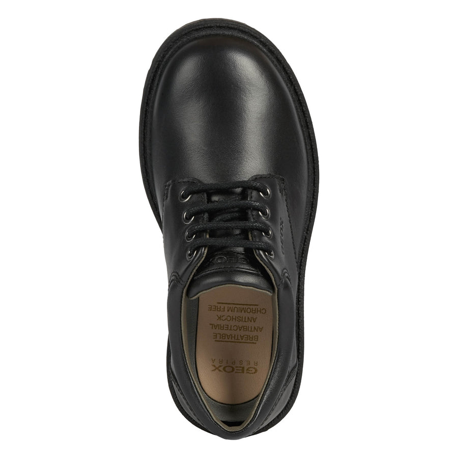 Geox J Shaylax B C J16FAC 043BC Black School Shoes