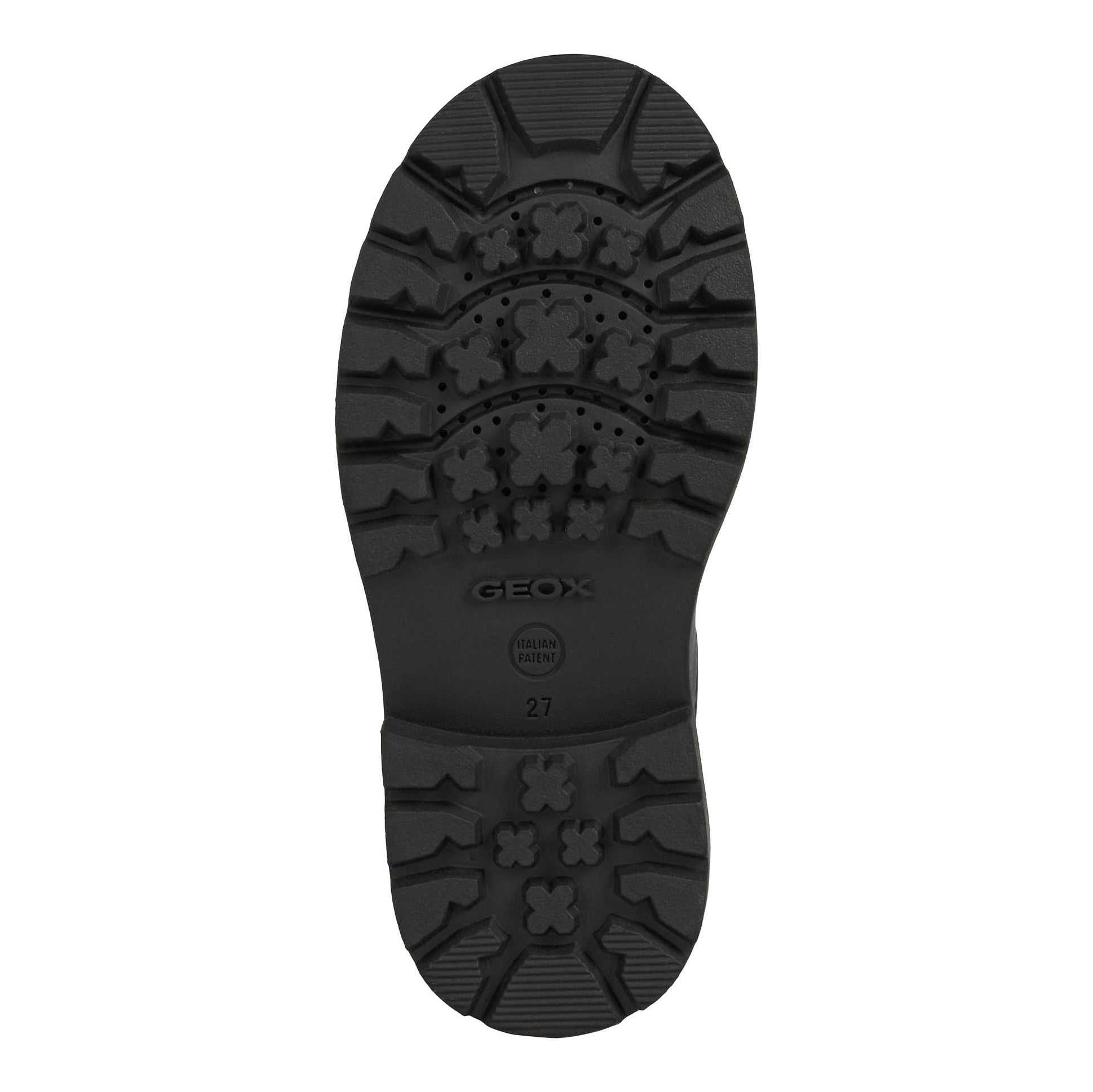 Geox Geox J Shaylax B C J16FAC 043BC Black School Shoes Black Boys