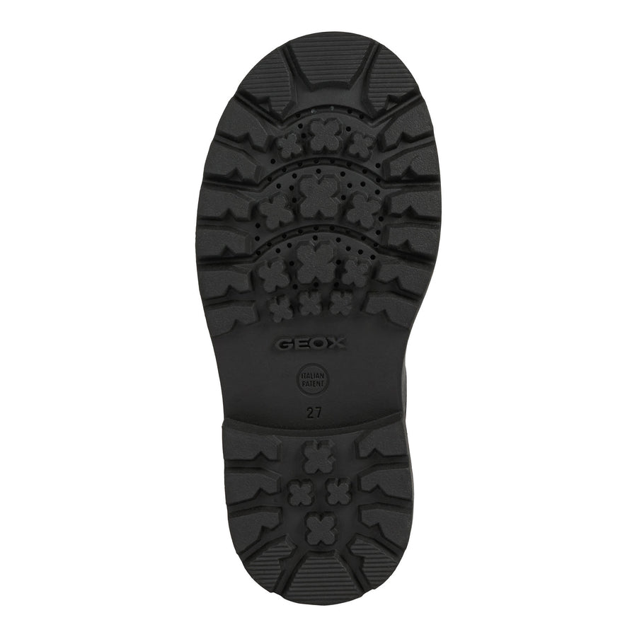 Geox J Shaylax B C J16FAC 043BC Black School Shoes