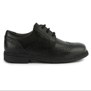 Geox J Federico J26D1A 00043 C9999 Black School Shoes