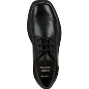 Geox J Federico J26D1A 00043 C9999 Black School Shoes