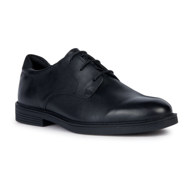 Geox J Zheeno A J36LAA 00043 C9999 Black School Shoes