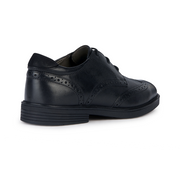 Geox J Zheeno B J36LAB 43 C9999 Black School Shoes