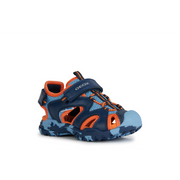 Geox J Borealis B. C J450RC 014BU C0573 Lt Blue/Orange Sandals